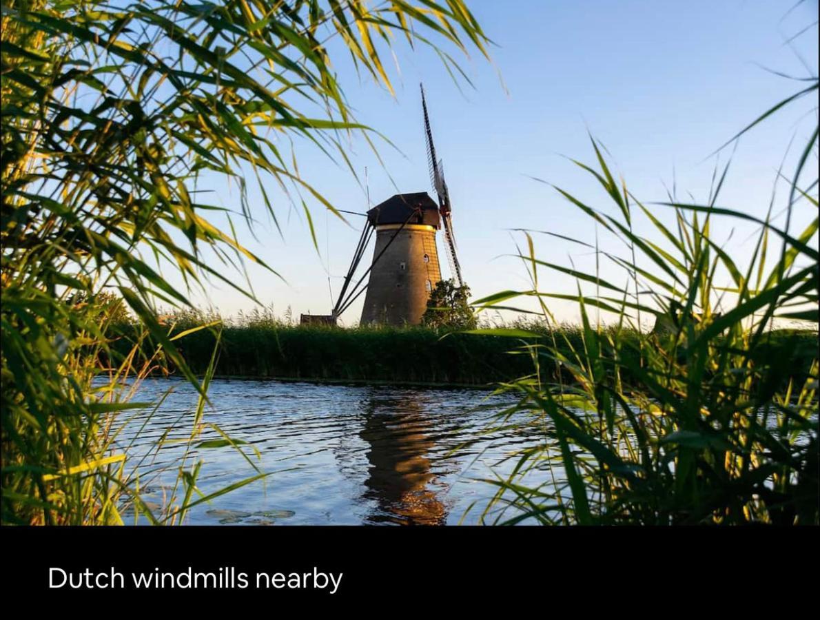 Wellness Bungalow With Jacuzzi &Sauna&Private Garden Near Amsterdam Vijfhuizen Kültér fotó